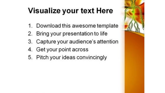 Vascular System Science PowerPoint Themes And PowerPoint Slides 0311
