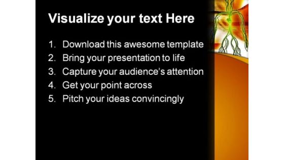 Vascular System Science PowerPoint Themes And PowerPoint Slides 0311