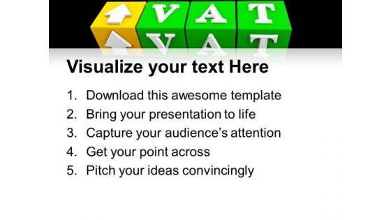 Vat Marketing Cubes PowerPoint Templates And PowerPoint Themes 1012