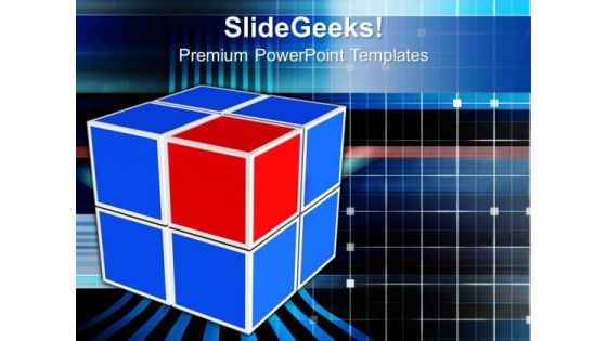 Vector Business Background Elegant With Cubes PowerPoint Templates And PowerPoint Themes 1012