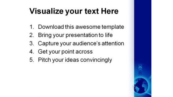 Vector Globe Abstract PowerPoint Themes And PowerPoint Slides 0311