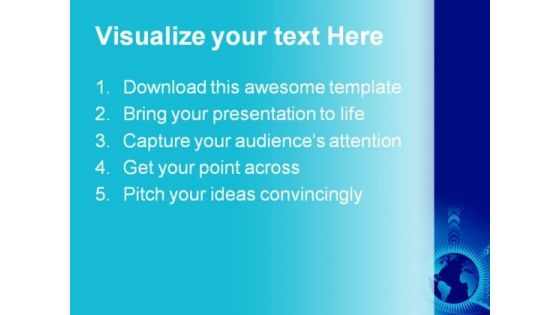 Vector Globe Abstract PowerPoint Themes And PowerPoint Slides 0311