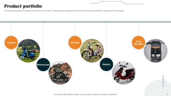 Vehicle Manufacturer Company Profile Ppt Presentation CP CD V