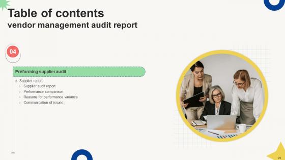 Vendor Management Audit Report Ppt Powerpoint Presentation Complete Deck With Slides