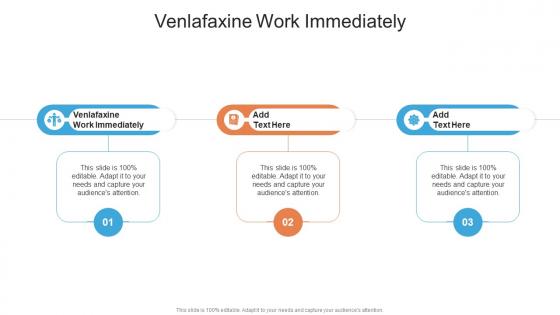 Venlafaxine Work Immediately In Powerpoint And Google Slides Cpb Venlafaxine Work Immediately In Powerpoint And Google Slides Cpb