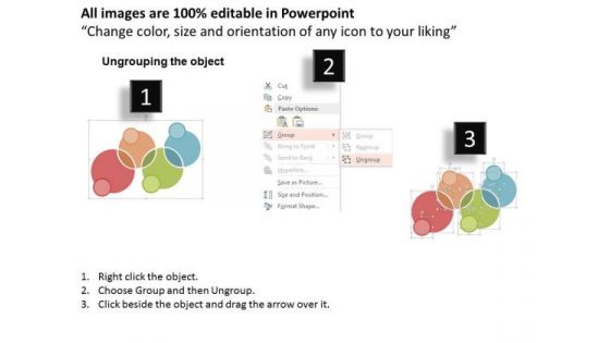 Venn Circles For Business Analysis Presentation Template
