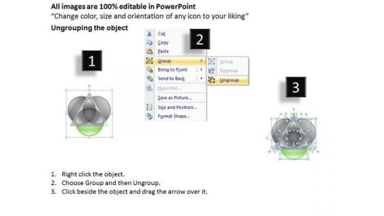Venn Diagram 3 Stages For Business Process Ppt Sample Of Proposal PowerPoint Slides