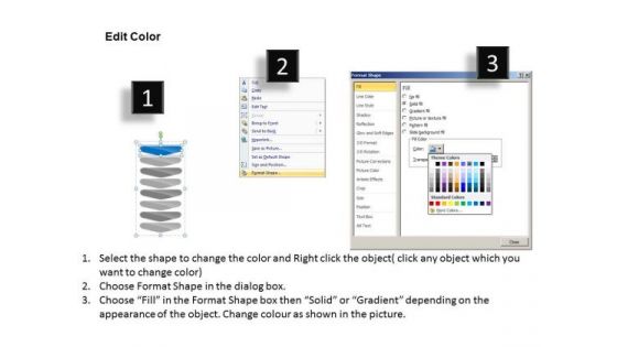 Vertical Flow Arrow Sequence Chart Website Business Plan PowerPoint Slides
