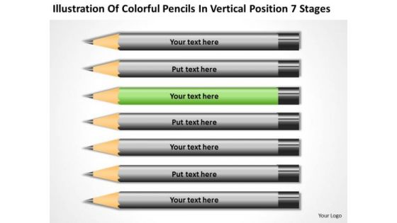 Vertical Position 7 Stages Ppt Small Business Plan Templates PowerPoint