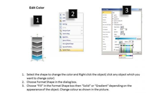 Vertical Process Sequence Diagram 5 Stages Ppt Business Plans PowerPoint Templates