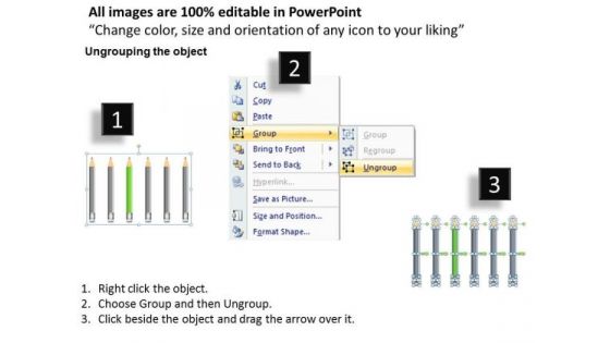 Vertical Steps In Sequence Business 6 Stages Plan Writer PowerPoint Slides