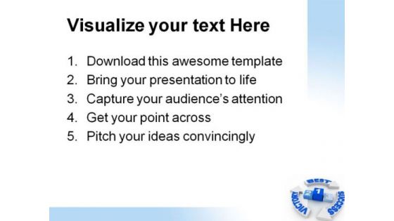 Victory Success PowerPoint Templates And PowerPoint Backgrounds 0811