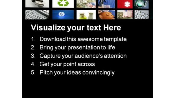 Video Tv Screen Technology PowerPoint Themes And PowerPoint Slides 0711