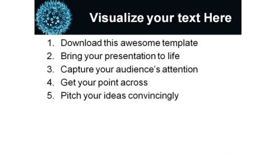 Virus Science PowerPoint Templates And PowerPoint Backgrounds 0211