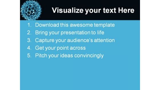 Virus Science PowerPoint Themes And PowerPoint Slides 0211