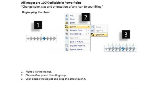 Visual Representation Of 8 Stages 5 Writing Business Plan Template PowerPoint Templates