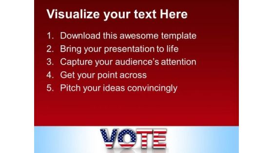 Vote People PowerPoint Templates And PowerPoint Themes 0812