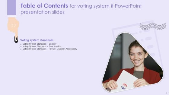 Voting System IT Powerpoint Presentation Slides
