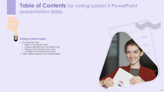 Voting System IT Powerpoint Presentation Slides