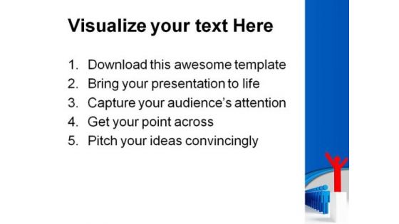 Wait For Success Leadership PowerPoint Themes And PowerPoint Slides 0611