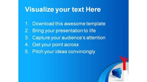 Wait For Success Leadership PowerPoint Themes And PowerPoint Slides 0611