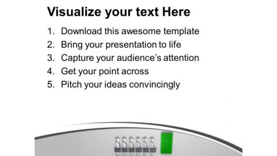 Wait For Your Turn PowerPoint Templates Ppt Backgrounds For Slides 0613