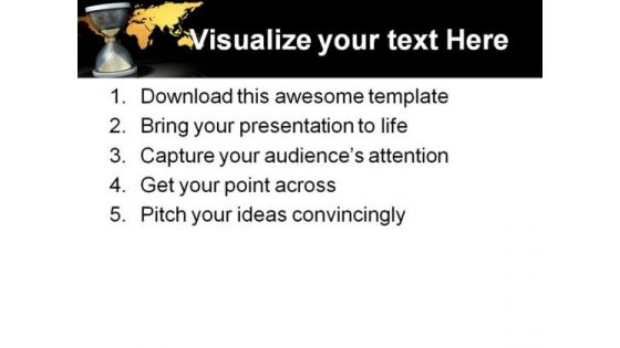 Waiting On The World Business PowerPoint Templates And PowerPoint Backgrounds 0711