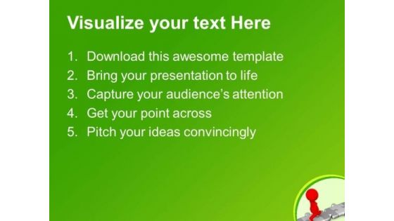 Walk On Right Path PowerPoint Templates Ppt Backgrounds For Slides 0513