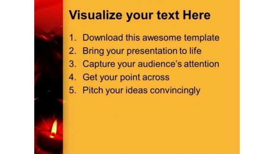 Warm Theme Background With Red Color PowerPoint Templates Ppt Backgrounds For Slides 0513