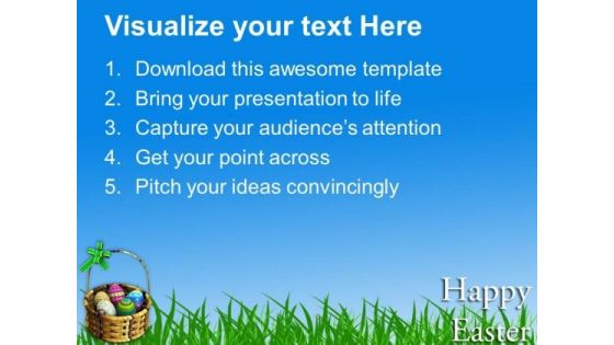 Warm Wishes Of Happy Easter PowerPoint Templates Ppt Backgrounds For Slides 0313