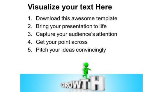 Watch The Business Growth PowerPoint Templates Ppt Backgrounds For Slides 0713