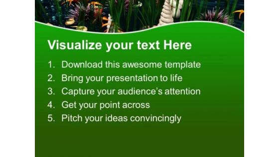 Watch Under Water View Theme Background PowerPoint Templates Ppt Backgrounds For Slides 0513