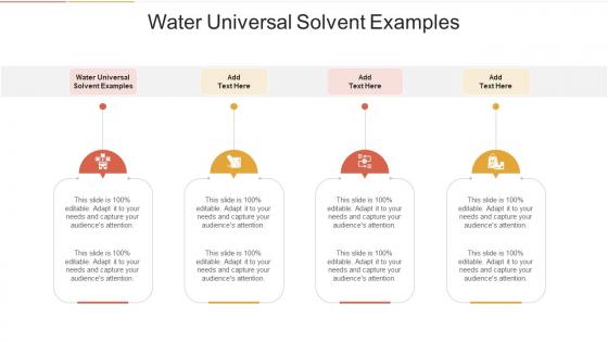 Water Universal Solvent Examples In Powerpoint And Google Slides Cpb
