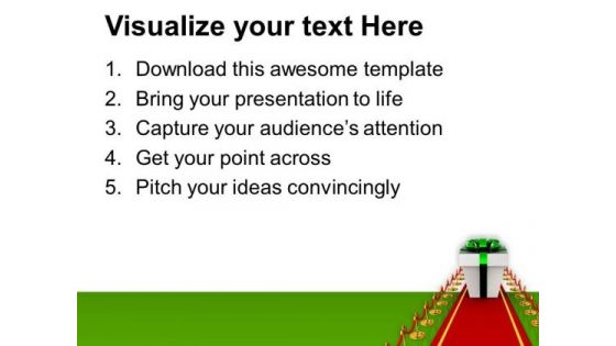 Way To Achievement And Success PowerPoint Templates Ppt Backgrounds For Slides 0713
