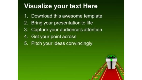 Way To Achievement And Success PowerPoint Templates Ppt Backgrounds For Slides 0713