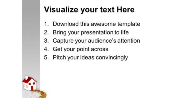 Way To Home Real Estate PowerPoint Templates Ppt Backgrounds For Slides 0313