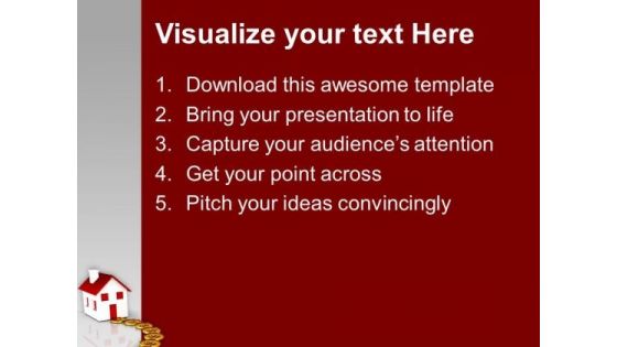 Way To Home Real Estate PowerPoint Templates Ppt Backgrounds For Slides 0313