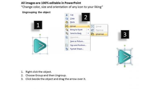 Way To Present Seven Stages In Flow Free Simple Business Plan Template PowerPoint Slides