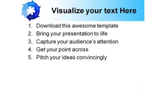 Way To Success Business PowerPoint Template 0910