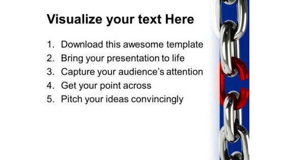 Weakest Link01 Chains PowerPoint Templates And PowerPoint Themes 0512