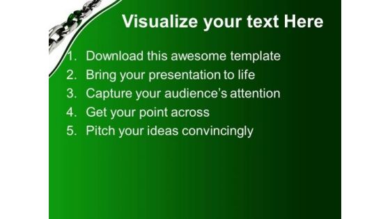 Weakest Link In Chain Business PowerPoint Templates And PowerPoint Themes 0512