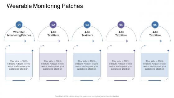 Wearable Monitoring Patches In Powerpoint And Google Slides Cpb