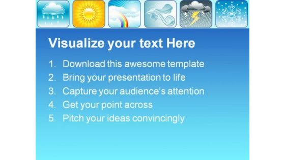 Weather And Climate Business PowerPoint Themes And PowerPoint Slides 0611