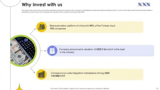 Web Based Automated Tool Platform Pitch Deck Ppt Template