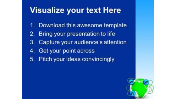 Web Based Global Communication PowerPoint Templates And PowerPoint Themes 0712