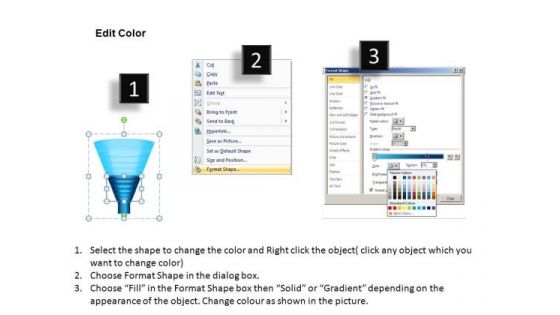 Web Conversion Funnel PowerPoint Slides