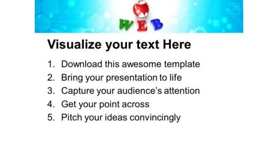 Web Global Internet PowerPoint Templates Ppt Backgrounds For Slides 0213