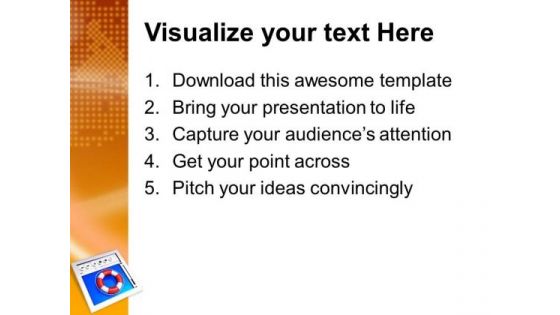 Web Internet Safety PowerPoint Templates Ppt Backgrounds For Slides 1212