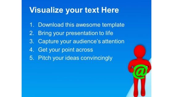 Web Is The New Address PowerPoint Templates Ppt Backgrounds For Slides 0813