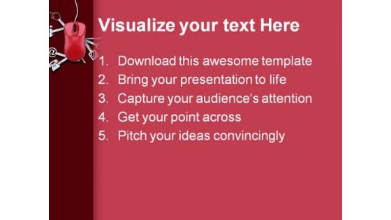 Web Services Interent PowerPoint Themes And PowerPoint Slides 0411